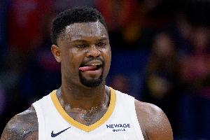 锡安生涯至今6个赛季 有4个赛季出战数≤30场!