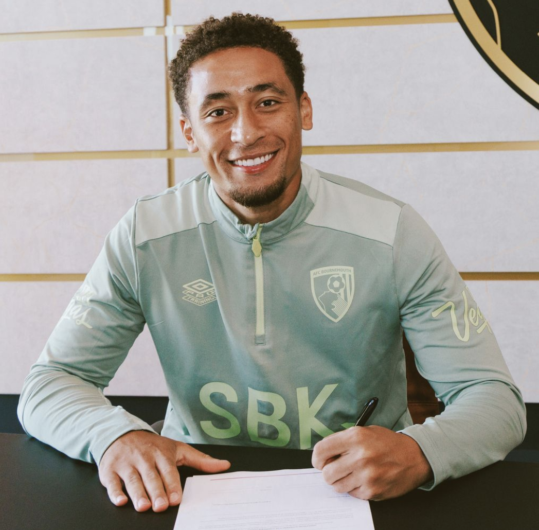 官方：塔韦尼耶与伯恩茅斯续约至2029年